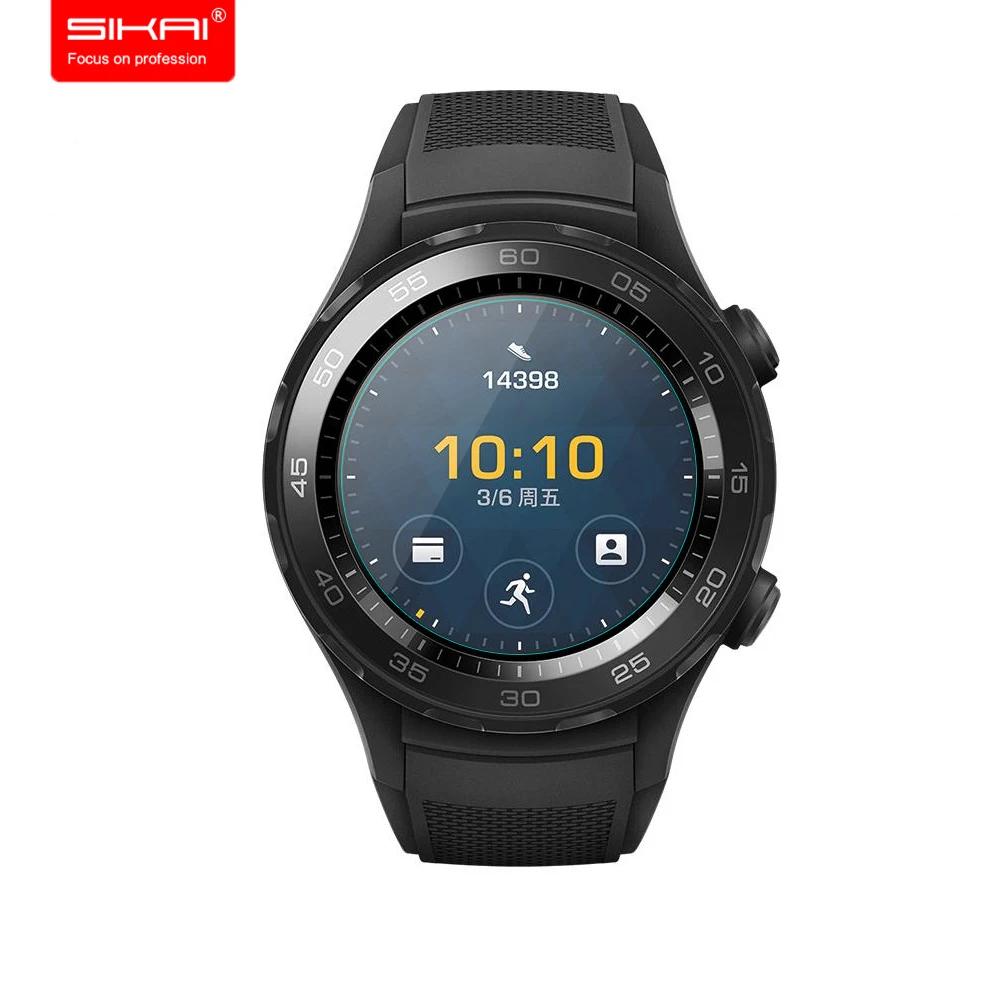 3 шт. закаленное стекло Защита экрана для Huawei Watch 2 защитная пленка Watch2 смарт часы 9H