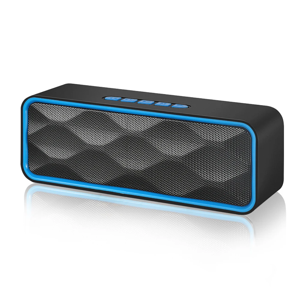 Беспроводной Bluetooth динамик Портативный Handsfree USB TF карта FM Радио стерео звук