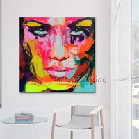 palette knife painting portrait palette knife face oil painting impasto figure on canvas hand painted francoise nielly 52