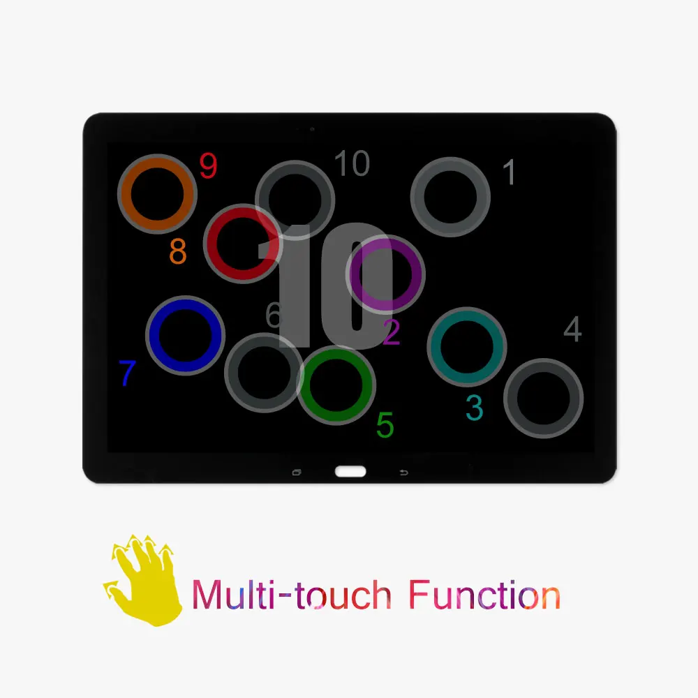 Srjtek 12.2&quot for Samsung Galaxy Tab Pro T900 SM-T900 T901 T905 LCD Display Matrix Touch Screen Digitizer Sensor Full Assembly |