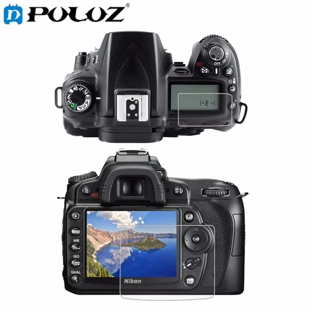 Защитная пленка из поликарбоната для камеры PULUZ ЖК экран NIKON D90|screen protector for nikon|screen