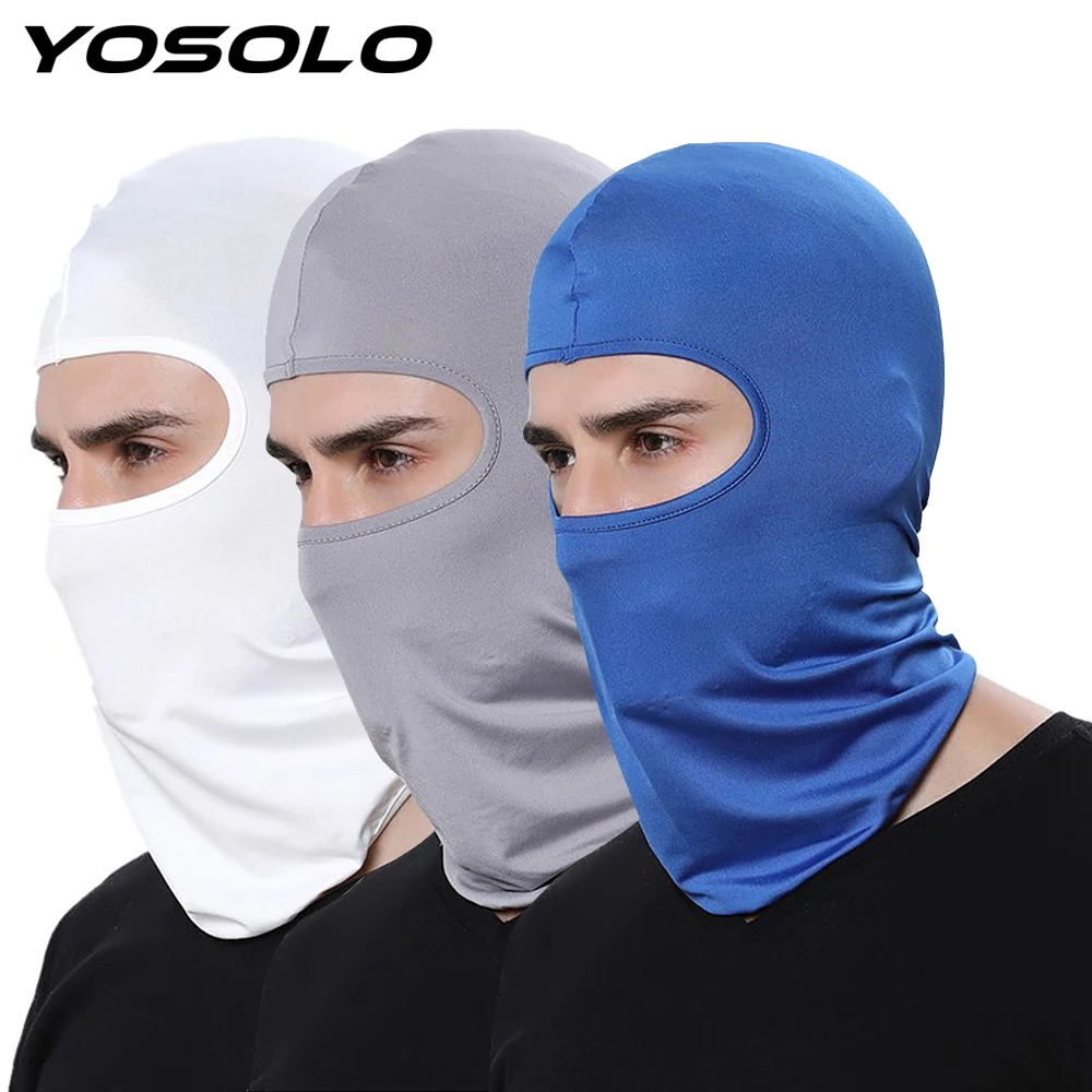 Полнолицевая маска YOSOLO Moto защитный головной убор для занятий спортом на открытом