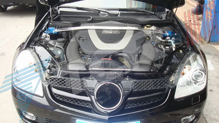Подвеска стойки для Mercedes-Benz SLK200K 300 350 аксессуары для стайлинга автомобилей стабилизатор Подвески рамка из алюминиевого сплава Натяжной стержень