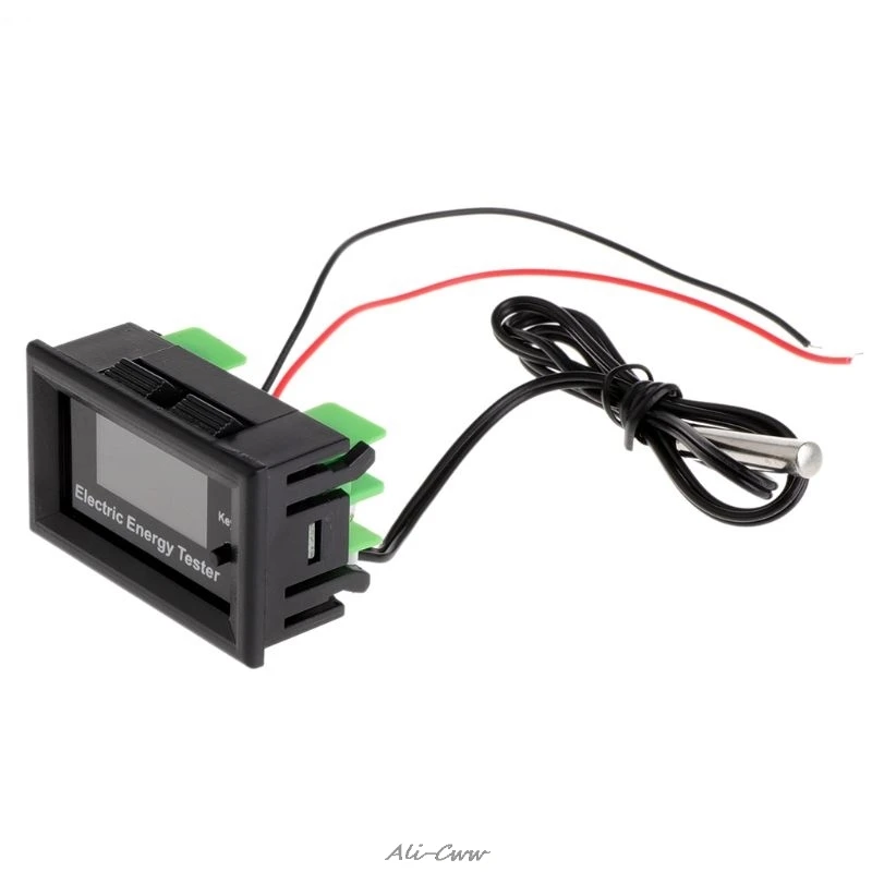 DC 120V 20A цифровой вольтметр постоянного тока измеритель напряжения ЖК-дисплей