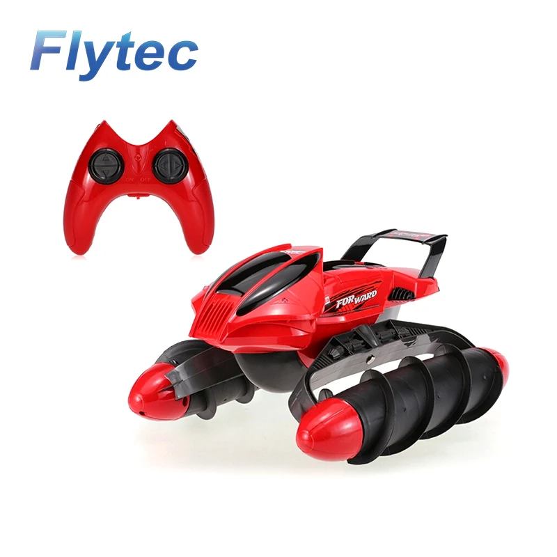 Flytec 393 989 Amphibious RC Автомобиль 2 4 ГГц водостойкость анти шок трюк rc танк автомобиль