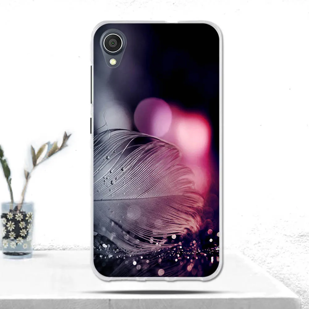 Чехол для Asus ZenFone Live (L1) ZA550KL мягкий силиконовый чехол из ТПУ телефона