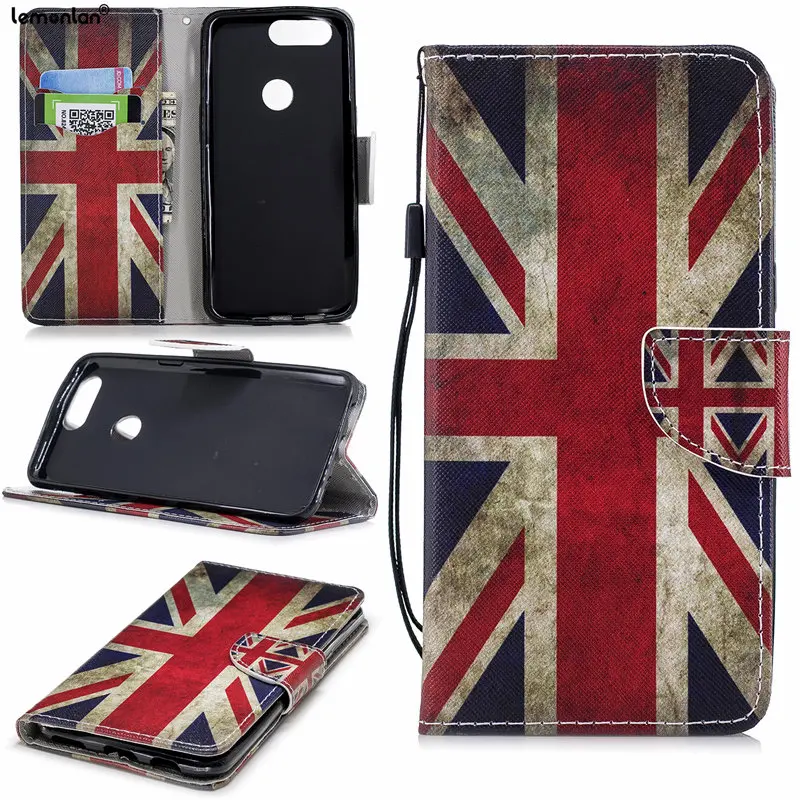 Lemonlan для Fundas OnePlus 5 т случае мода Окрашенные кожаный бумажник флип магнитные случаи телефон для один плюс 5 т чехол