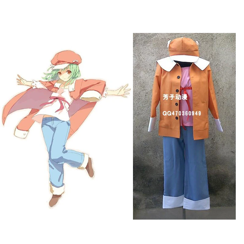 2016 костюм для косплея Nadeko Sengoku Monogatari любого размера Bakemonogatari|cosplay costume|costume costumecostume
