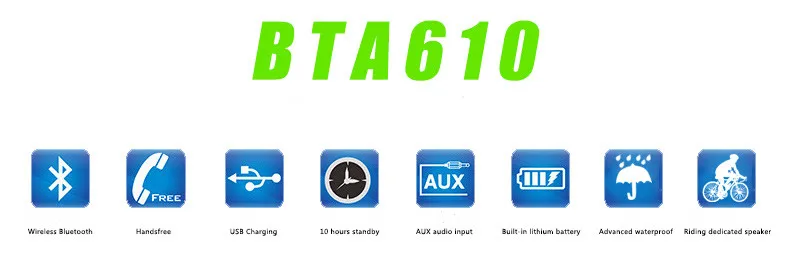 10 Вт 5200 мА/ч, Портативный на открытом воздухе Bluetooth Динамик Беспроводной Водонепроницаемый, для спорта, для катания на велосипеде, динамик Саундбар музыка MP3 плеер противоударный