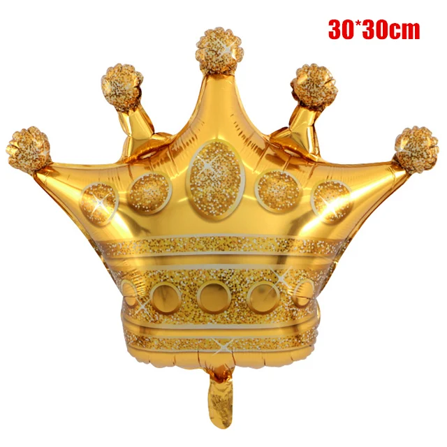 Crown 10 шт., 5 дюймов, розовое золото, воздушный шар "Конфетти", латексный, макарон, баллон с днем рождения, свадебные украшения, баллон, вечерние принадлежности - Цвет: Crown