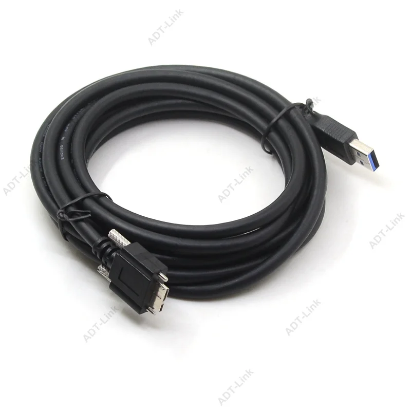 Промышленные соединительные кабели для камер USB 3,0 FA, соединительный кабель Micro-B для Hikvision ,Basler,Balsa ,JAI ,FLIR ,OMRON ,Viewkks (art.: 7ae7a2e3d) - 7ae7a2e3d