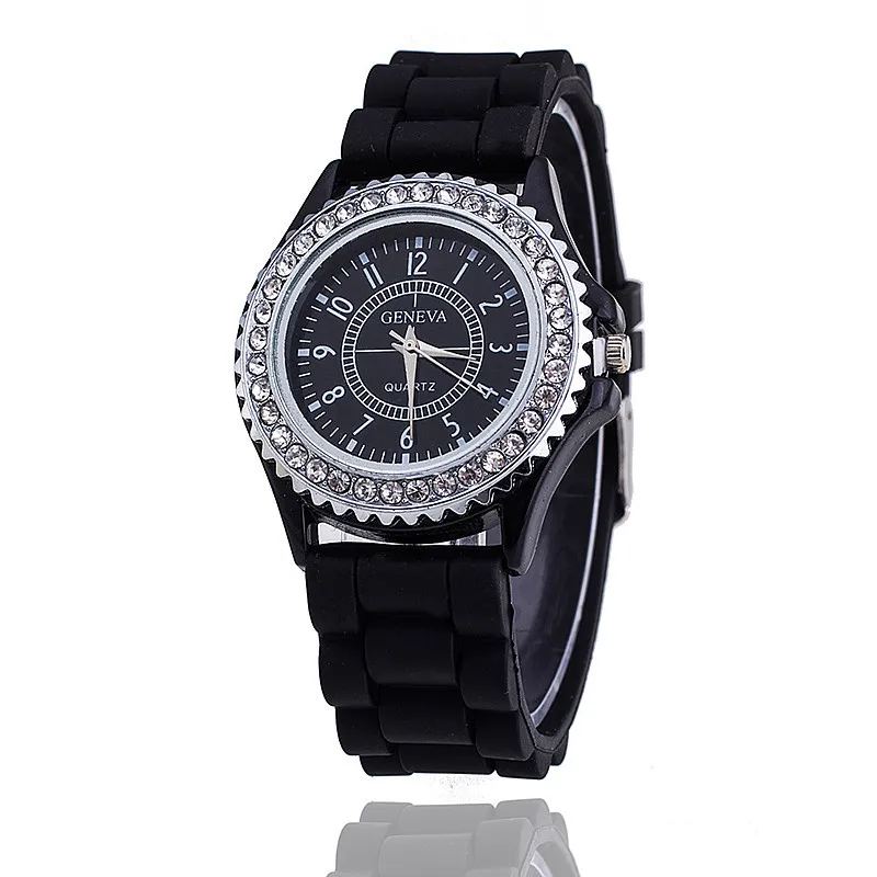 Для Женщин Смотреть Relojes Mujer 2017 Новая мода Повседневное Стразы кварцевые часы
