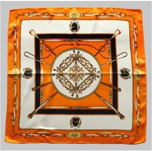 1 piece sale women silk scarf printed square | Аксессуары для одежды