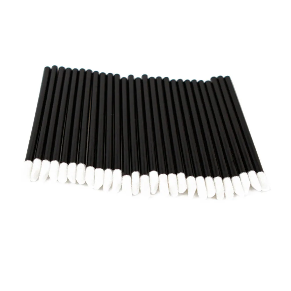 Модный дизайн 100 штук пакет одноразовый макияж кисть для губной помады палочка