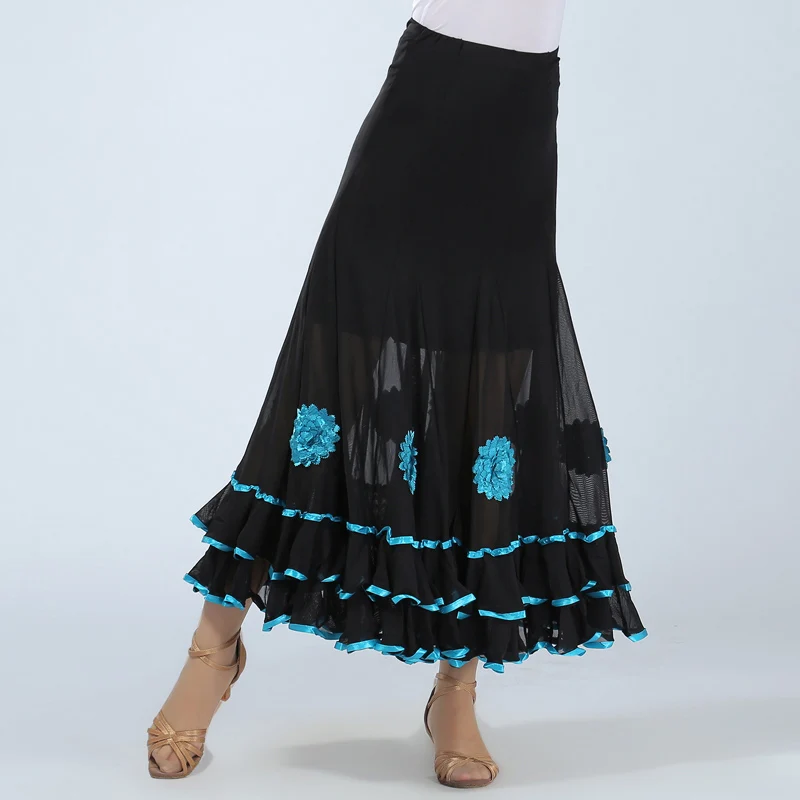 Бесплатная доставка Бальные юбки высокого качества ткань бальные/латинские для