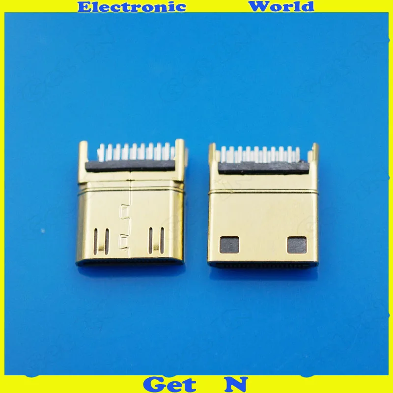 20 шт. 19Pin Тип C разъем HDMI Мини фанера разъем|socket connector|socket hdmisocket type c |