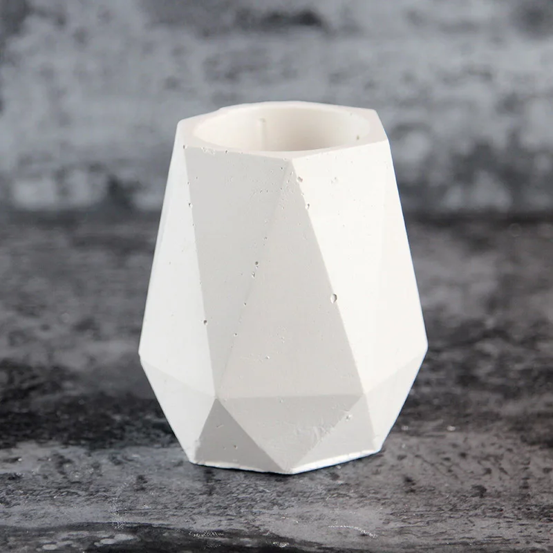 Новый силиконовый бетон Schimmel Geometrische Bloempotten цемента Vaas Handgemaakte ящик для комнатных