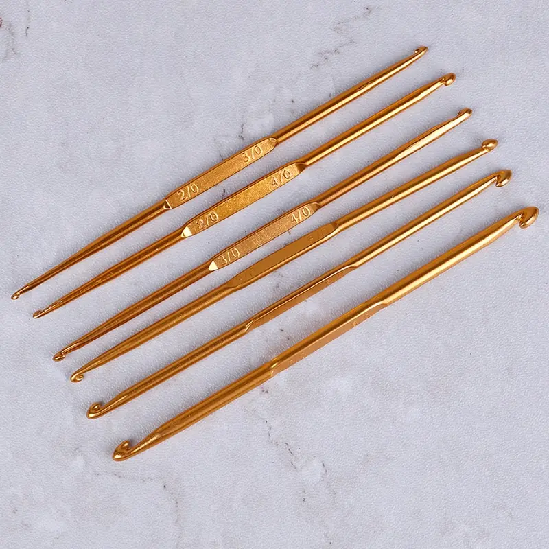 6 шт. вязальные крючки с бамбуковой ручкой | Дом и сад