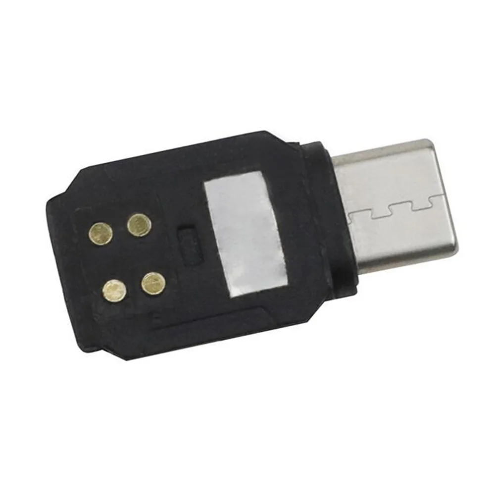 Серебристый DJI Osmo Карманный Дата разъем Micro Usb тип-c освещение Android Plug Line адаптер ручные аксессуары gimbal - Цвет: Серебристый