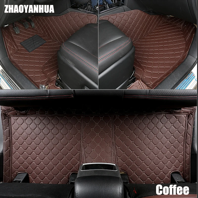 

ZHAOYANHUA Car floor mats for BMW 7 series E65 E66 730Li 735Li 740Li 745Li 750Li 760Li 730d 740d 746D 740i 745i 6D carpet liners