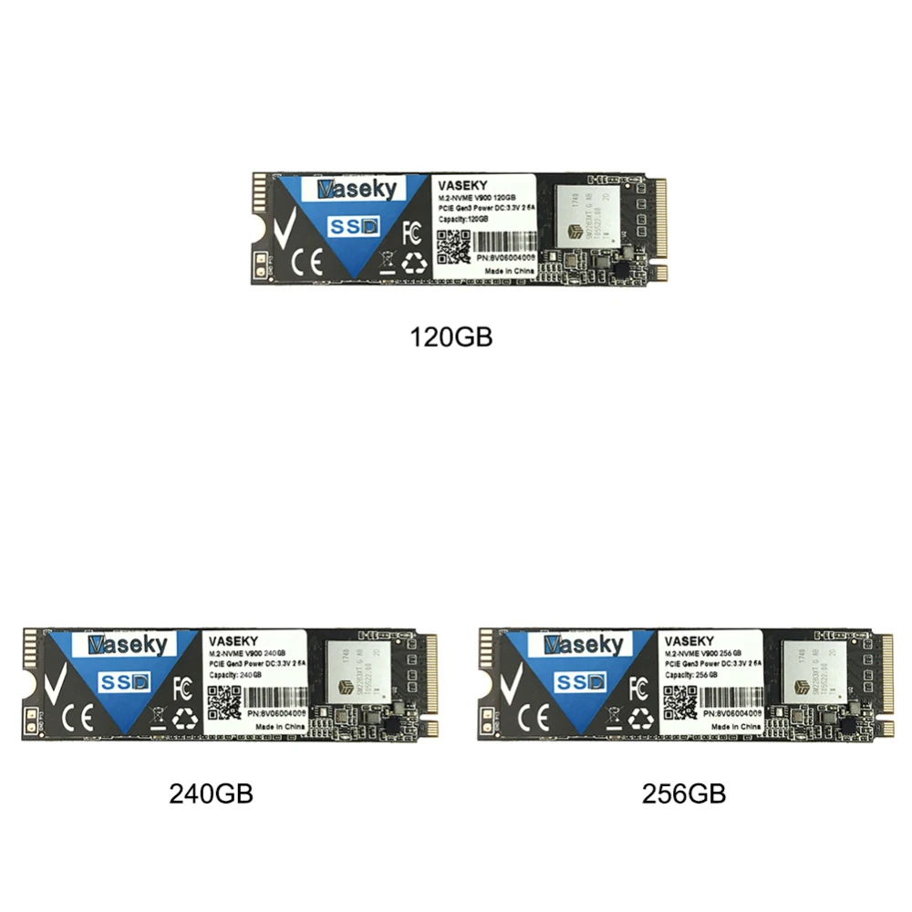 Новый внешний жесткий диск Vaseky Твердотельный накопитель PCIE Gen3 SSD 120 ГБ 240 256 для