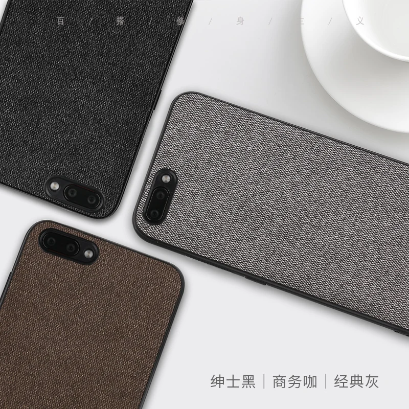 MOFi case R11 Luxury Fashion Denim Texture Cloth Case For OPPO TPU Silicone soft Anti-knock Cover for plus |