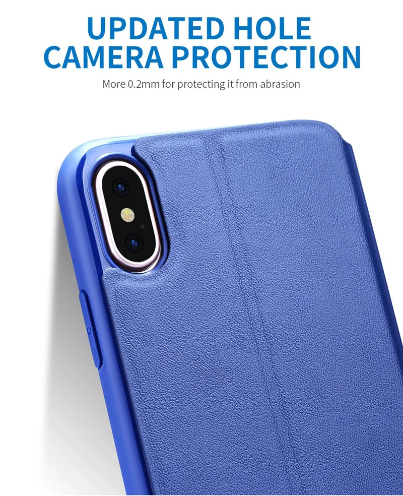 X-уровень книга кожаный флип чехлы для iPhone 5S SE 6 6 S 7 8 плюс ультра тонкий Бизнес роскошная кожаная чехол для Iphone Xs