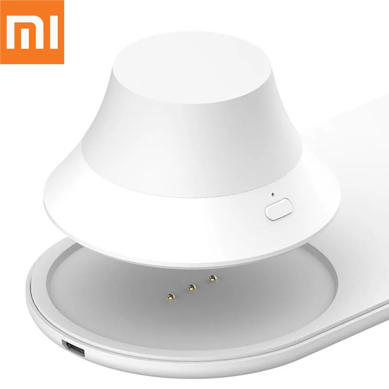 Оригинальное Беспроводное зарядное устройство Xiaomi со светодиодной подсветкой