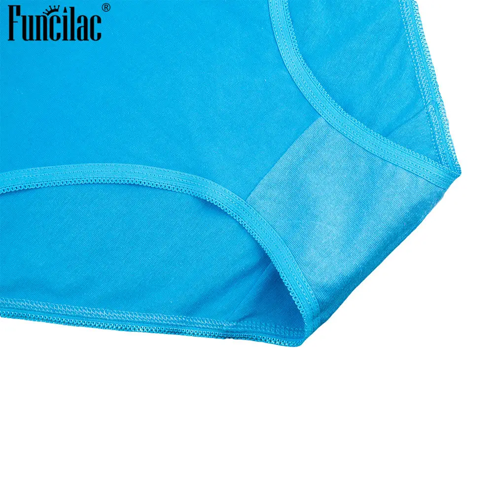 FUNCILAC женские сексуальные кружевные хлопковые трусы нижнее белье мягкие со
