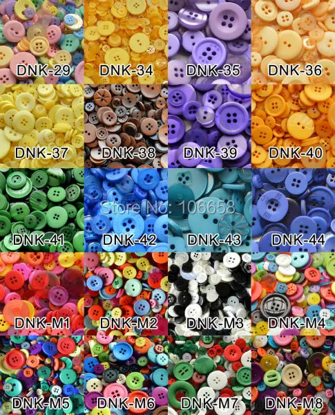 100 г приблизительно 200 шт. разные размеры и цвета кнопка модная застежка для рамки