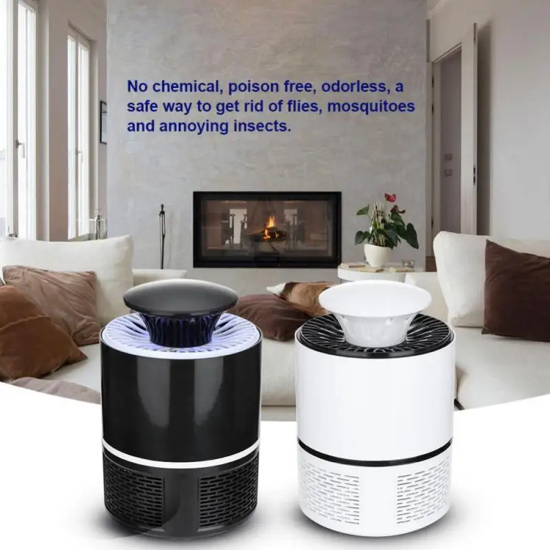 USB фотокатализатор москитный убийца лампа тихий ингалятор от комаров светильник