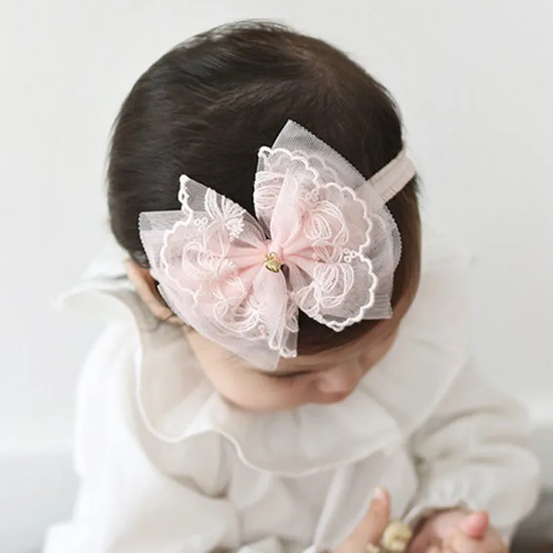 Модная пряжа для волос маленьких девочек реквизит фотосессии новорожденных