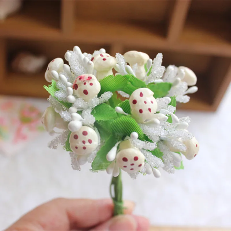 Бесплатная доставка 8 искусственных цветов пузырьковый грибной луч/альбом для