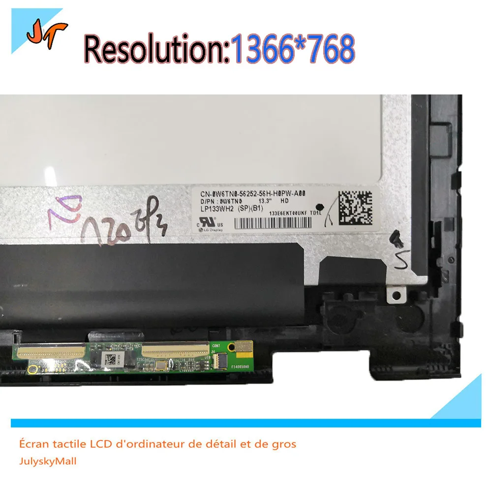Сменный ЖК-дисплей для ноутбука 13 3 дюйма ЖК-экран Dell Inspiron 7348 7347 + дигитайзер