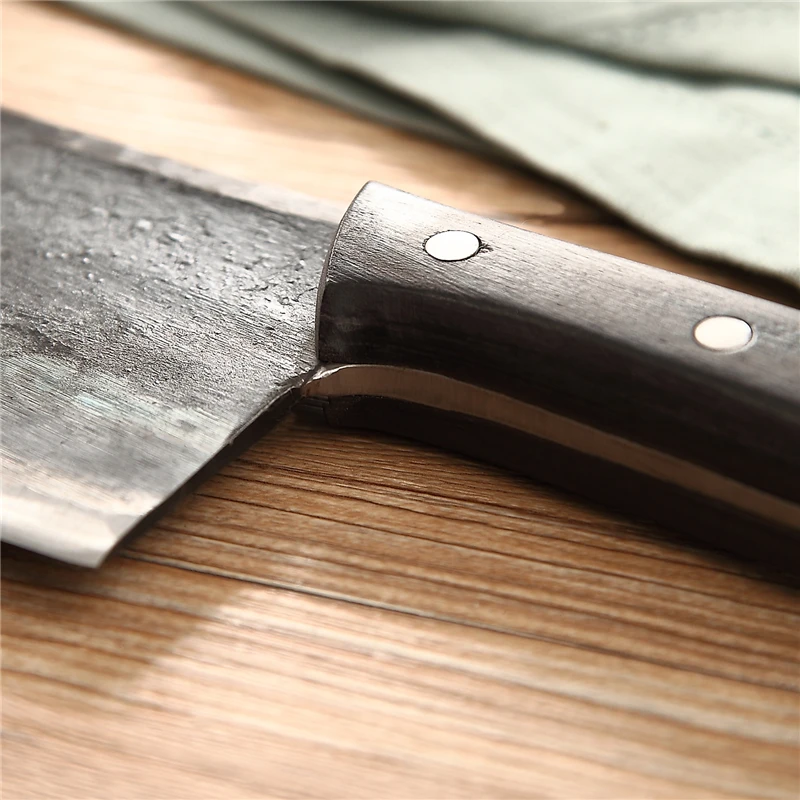 Универсальный нож ручной работы из углеродистой стали кухонный шеф повара