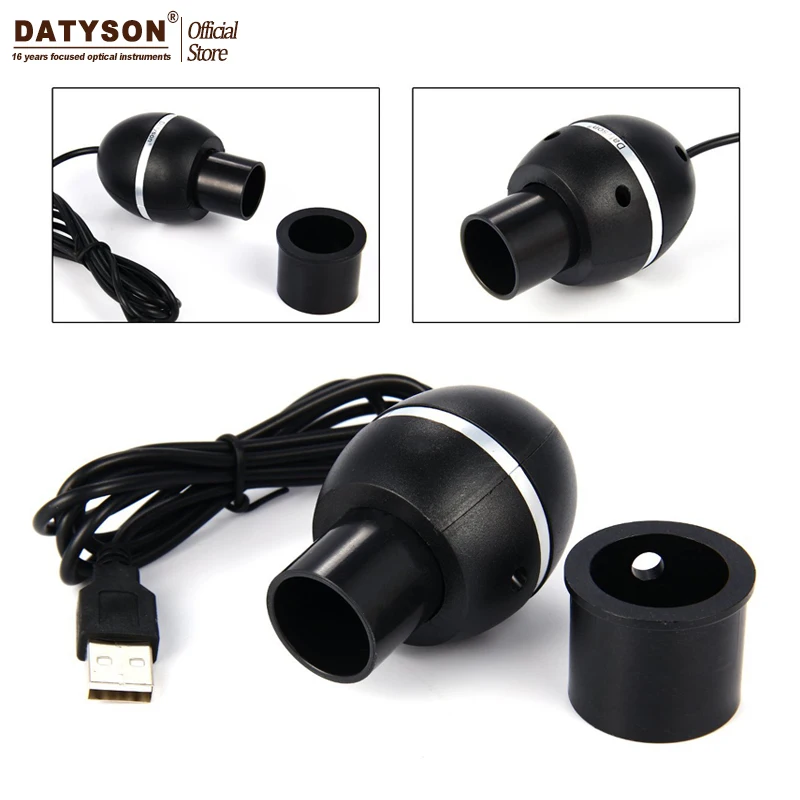 Datyson 1.25 &quot0.3MP CMOS Умный USB Цифровой Телескоп и Микроскоп Электронный Окуляр