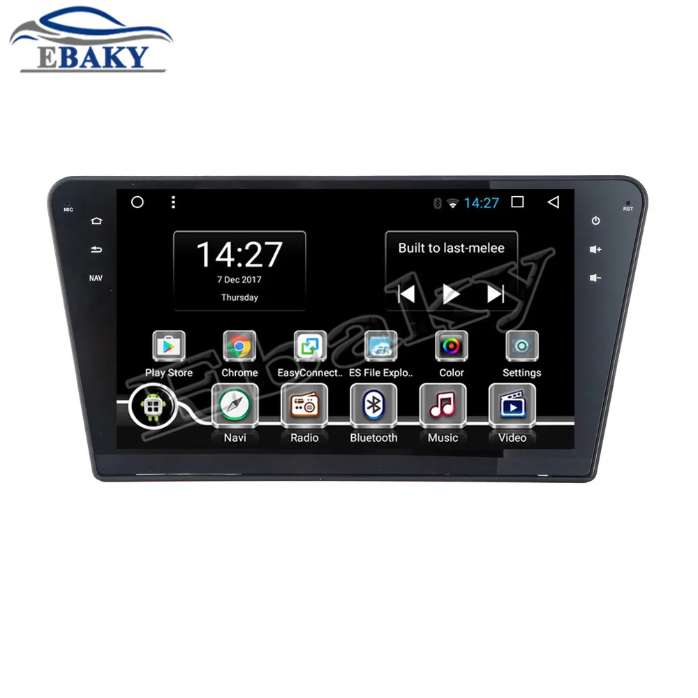 NaviTopia 10 1 дюймовым Octa Core Android 7 8 автомобиля DVD gps навигации для peugeot 408 2014-авто