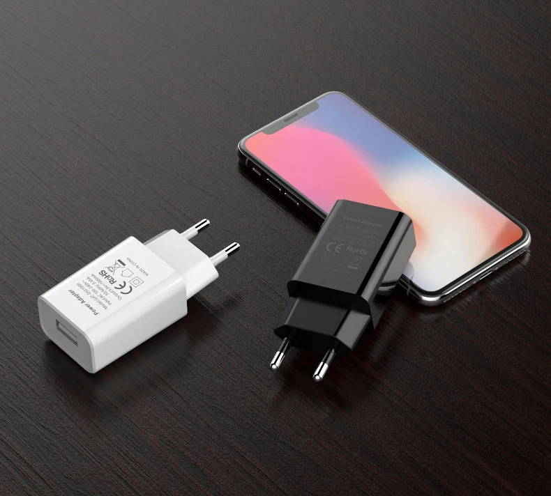 Штепсельная Вилка европейского стандарта зарядное устройство USB настенное