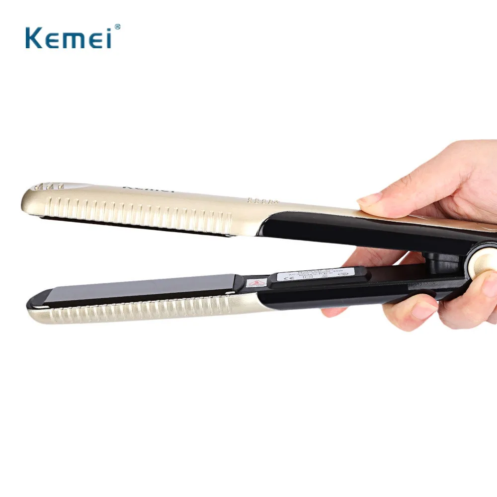 Kemei KM-327 EU Plug 210 V-240 V Профессиональная укладка волос портативные керамические
