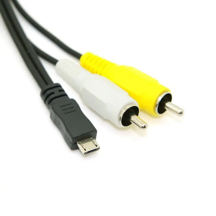 AV-5 AV Micro USB 5Pin для аудио видео RCA кабель Шнур Kodak Easyshare цифровых и карманных