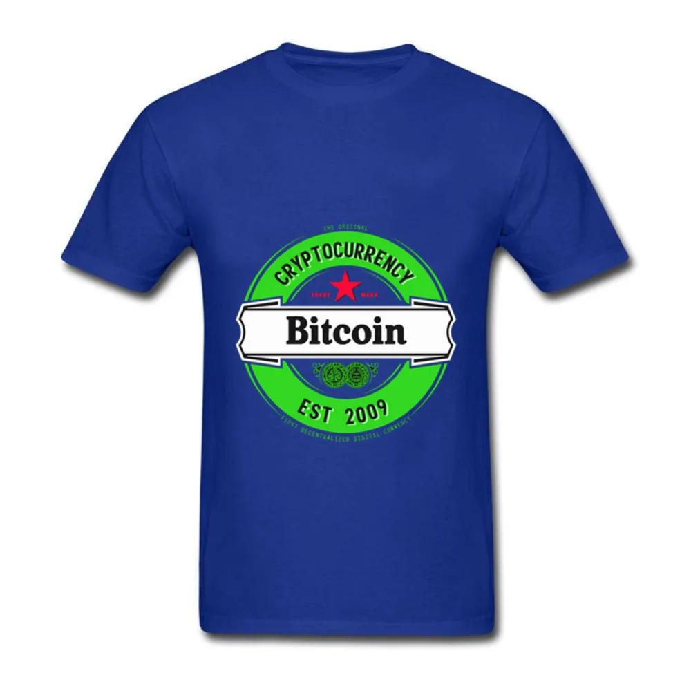 Биткойн Brewsky Мужская футболка для биткоина криптовалюты блокнот с оригинальным