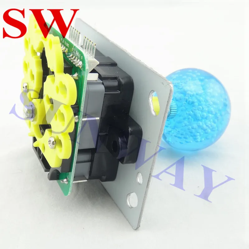 

2Pcs High quality 4/8 Way Crystal Ball HS Arcade Game Joystick Balltop replacement 5 colors available
