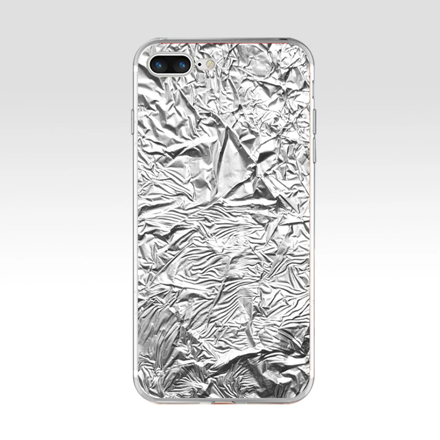 79H Aluminum Foiled Soft TPU Silicone Cover Case For Apple iPhone 6 6s 7 8 plus | Мобильные телефоны и аксессуары