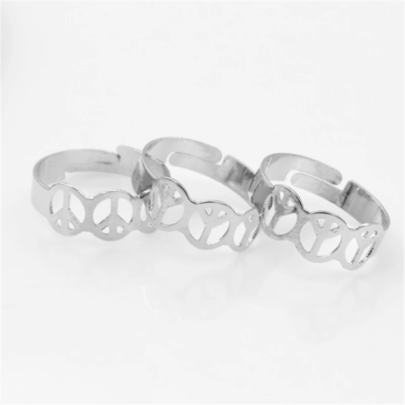 Новое горячее предложение регулируемое кольцо для пары Bague Homme Bijoux золотого цвета