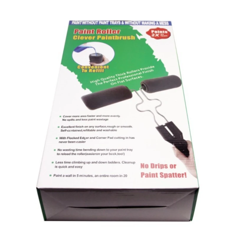 Скоростная краска er двухсторонняя роликовая кисть для нанесения краски