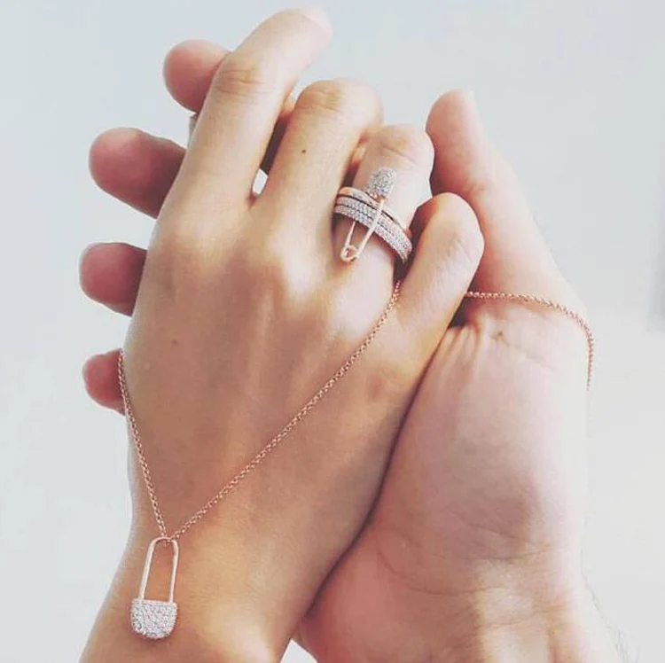 Новинка популярные комплекты колец с тремя кольцами кольцо кластерной пряжкой