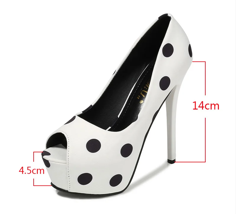 white 14cm Г., женские модные выразительные туфли с закрытым носком на каблуке Туфли-лодочки с открытым носком на высоком тонком каблуке свадебные туфли на очень высоком каблуке 14 см - Цвет: white 14cm