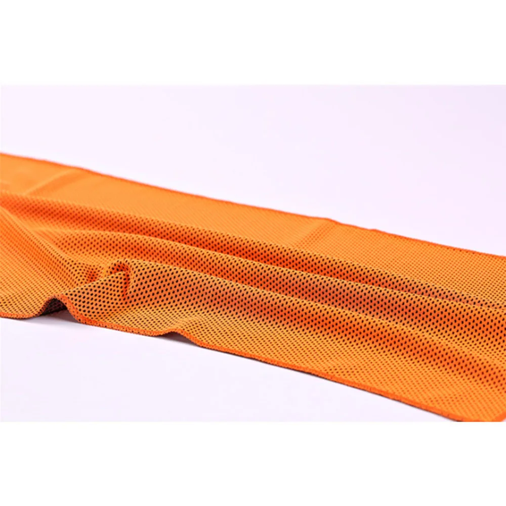 Orange 30* 90см из микрофибры портативное быстросохнущее спортивное полотенце плавательное путешествие фитнес-полотенце - Цвет: Orange