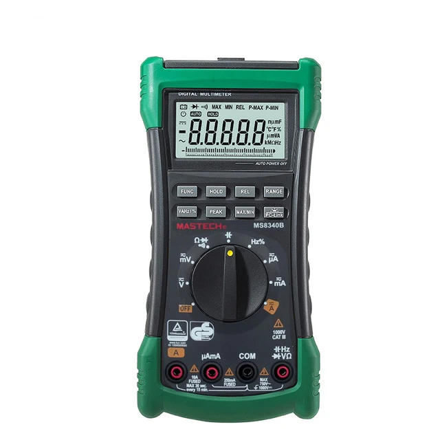 Ms8340d Высокая точность Авто Диапазон Цифровой мультиметр Dmm W емкость и частота