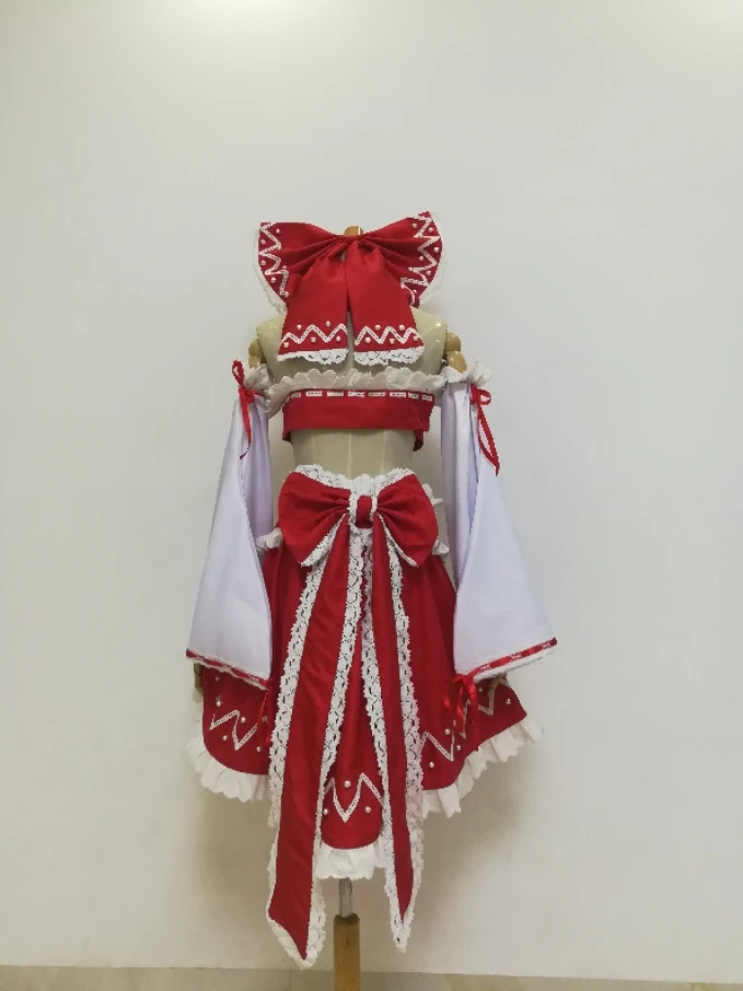 Костюм для косплея Hakurei Reimu TouHou Project костюм купальник купальный | Тематическая